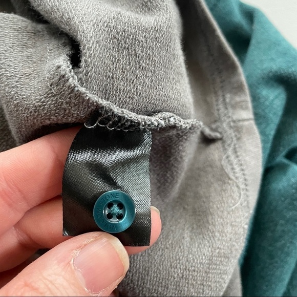 Volcom Color Block Long Sleeve Henley Shirt L - Picture 3 of 7